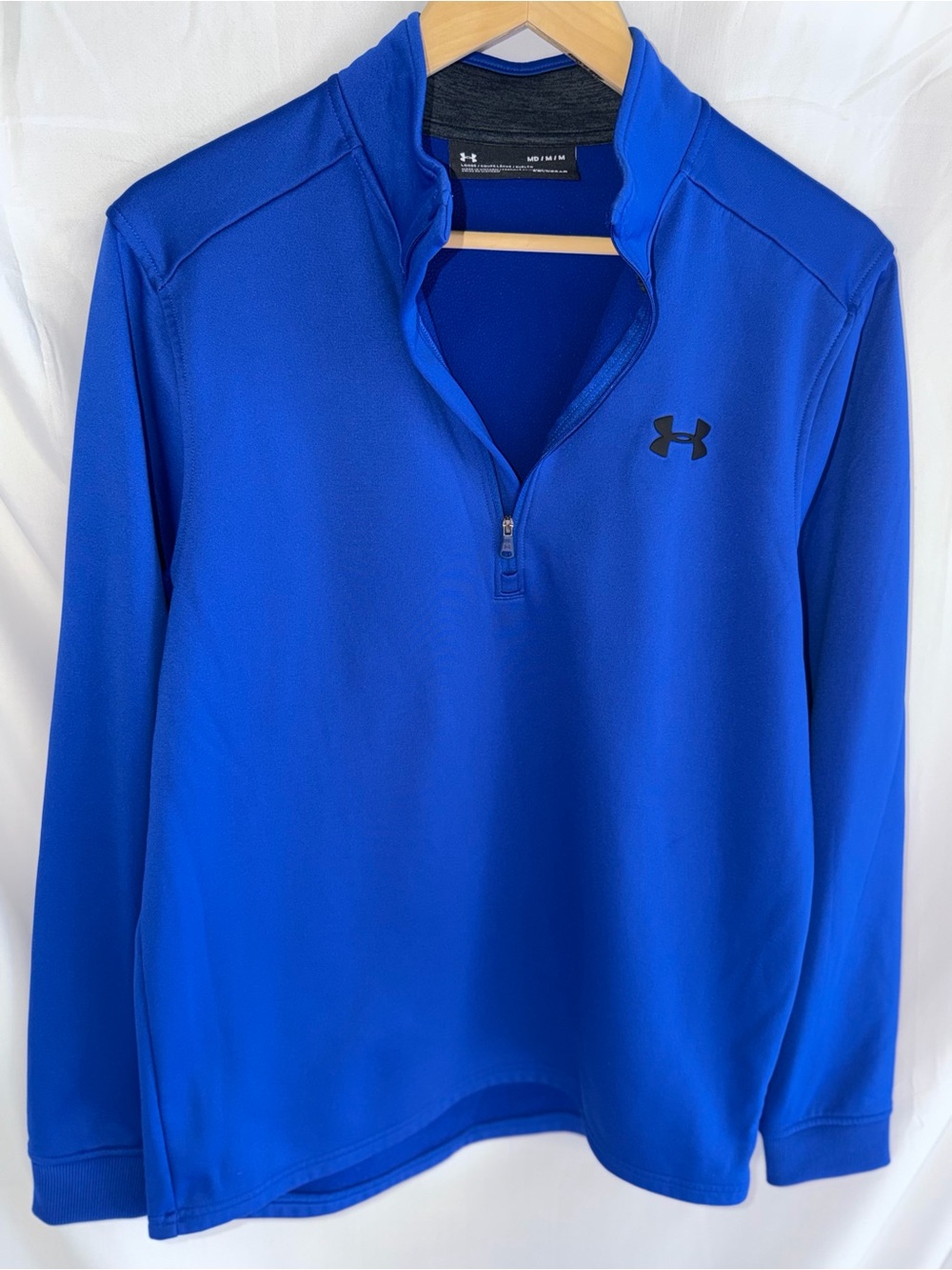 Under Armour Royal Blue Half-Zip Performance Jacket